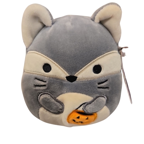 NWT. FLOXIE THE GREY HALLOWEEN FOX. 4.5". - Picture 1 of 5